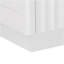 Îlot de cuisine cannelé 82,6 po avec table de salle à manger extensible pour 4 à 6 personnes, table d'îlot de cuisine avec prise de courant, table de cuisine avec rangement double, 2 tiroirs et 2 tablettes ouvertes latérales, blanc-1332660071-1332660068
