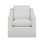 Augustine 33" Wide Tuscan Natural Slipcover Swivel Glider Chair