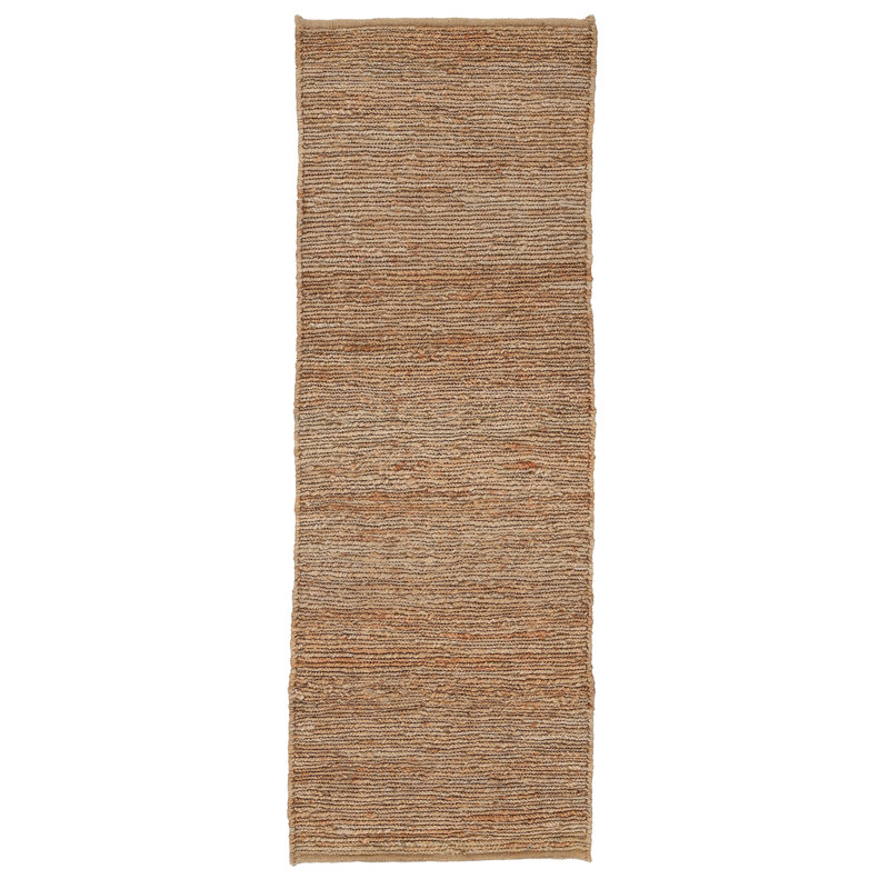 Nala Handwoven Nature Jute Beige Rug, Runner 75 x 350cm