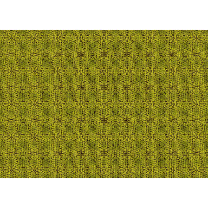 Tapis 100% à motifs lavables à la machine 2989 WSHPAT488YW, Rectangle 2 pi x 3 pi