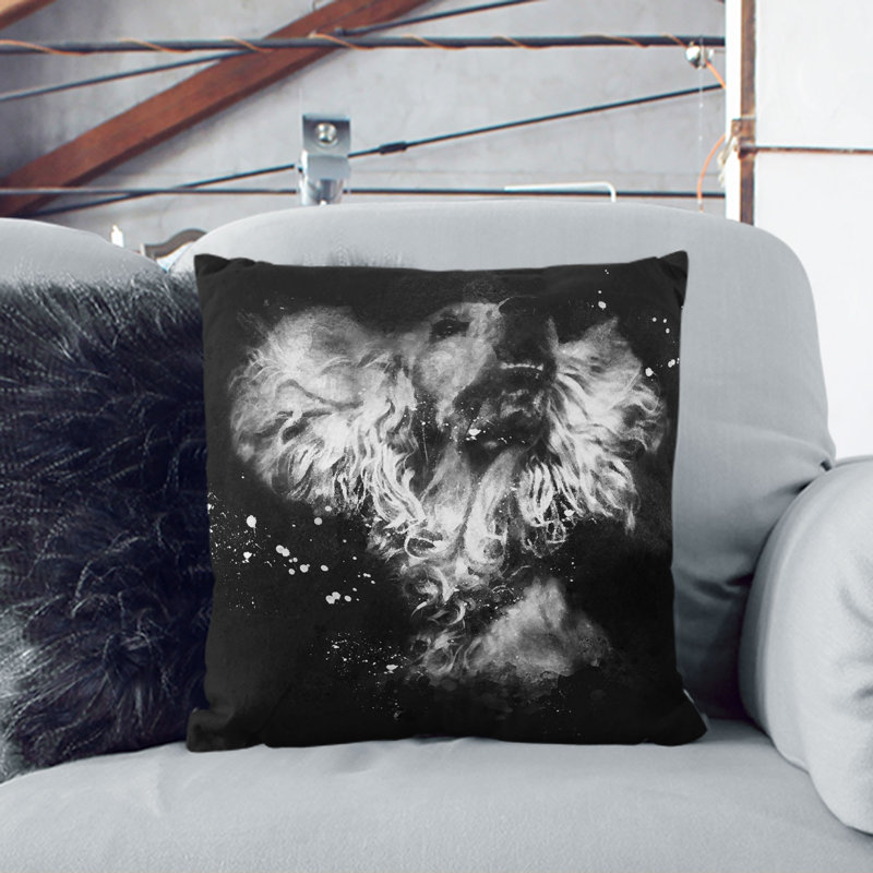 Cocker Spaniel Cushion with Filling, 55cm H x 55cm W x 20cm D