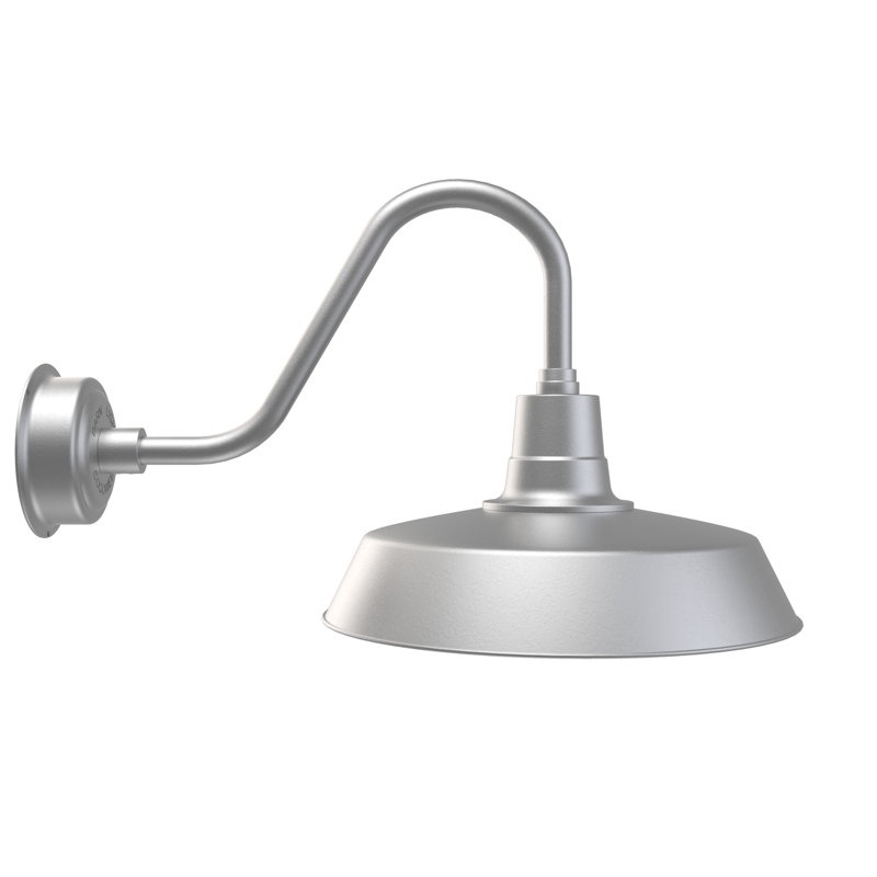 Luminaire de grange d’extérieur oldage, Green, 19.025" H x 21" W x 14.25" D