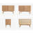 Multi Functional Minimalist Kitchen Display Case