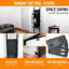 Arbre à chat avec porte, meubles pour chat au-dessus de la porte - gris, lit hamac à plusieurs niveaux avec perchoir mural, niveaux d'interconnexion, pliable