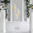 5-arm Clear Solid Acrylic Candle Holder for Wedding Party Ceremony Home Decor