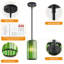 Llinos - Luminaire suspendu pour îlot de cuisine pour salle à manger et couloir-179367093-200981340-180654879