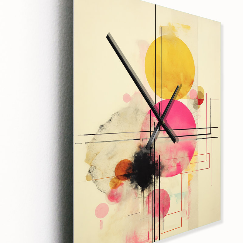 Horloge murale Pastel Grace, H 32 po x l 16 po x P 1 po