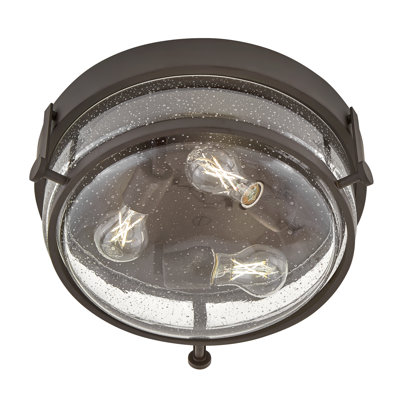 Plafonnier encastré rétro 3 lumières Harper