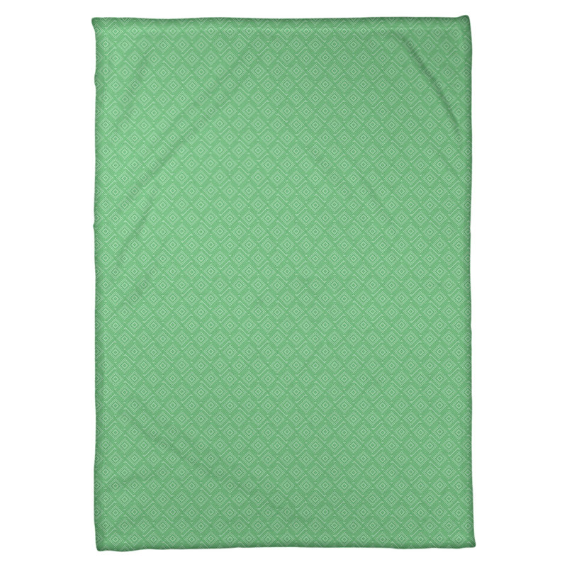 Couverture polaire Katelyn Elizabeth, L 62,5 po x L 82,5 po, Vert