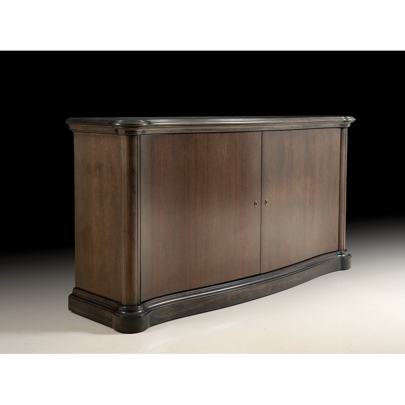 70" Wide 2 Drawer Beech Wood Sideboard