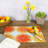 Eiffel Tower Action  Glass Chopping Board