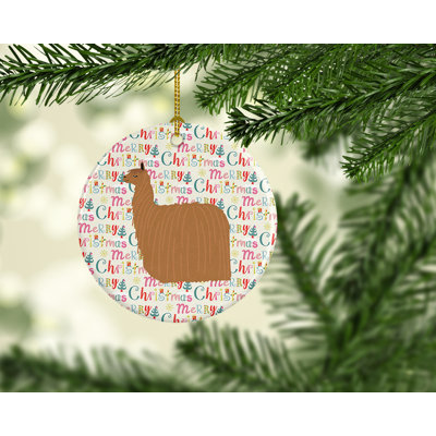 2.8'' Ceramic Animals Hanging Figurine Ornament