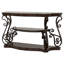 Console à 2 tablettes Gretta Merlot