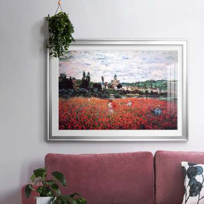 Coquelicot près de Vetheuil, 1879, reproduction d'art sur papier