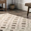 Tapis beige en laine Trellis-1204271645