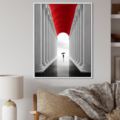 " The Red Umbrella Minimal Architecture "
