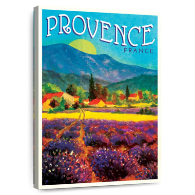 Affiche rétro Provence France
