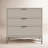 Capra 32" W 3-Drawer Wood Standard Dresser-1203043716