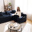 Boneless Convertible Folding L-Shaped Sectional Sofa Bed, Cloud Corduroy Fabric Sleeper with Memory Foam Mattress, 6 Configurations for Living Room, No Assembly Required-904081027