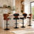 Bentwood Adjustable Height Swivel Bar Stool-572064400