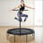 Pirecart 50" Foldable Trampoline with Adjustable Handle Bar, Max Load 330lbs