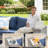 Bobia 6 - Person Patio Conversation Set with Cushions-662651237