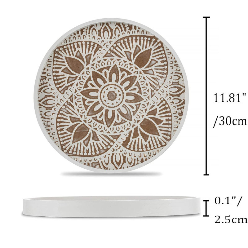 Tray, Whitewash