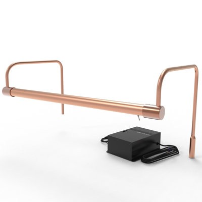 Luminaire de galerie Tru-Slim avec prise et télécommande, H 9 po x l 21 po x P 9 po