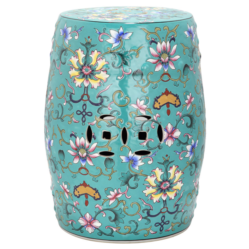 Water Lily Garden Tabouret