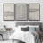 Geometric Abstract Simple Neutral Modern Pictures Home Decor - Framed Canvas Print Wall Art Work-73379993-73379995