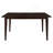 Gianna Cappuccino 5-Piece Rectangular Dining Set