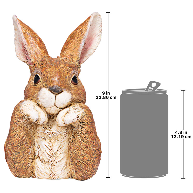 Statue de jardin Rowan le lapin réfléchissant
