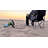 Flame King Portable 3,000 BTU Propane Gas Catalytic Heater with Foldable Legs Works with 1LB Tank