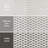 Pescado 12 in. x 12-1/2 in. Porcelain Mosaic Tile-123543924