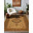 Marrakech Collection Digital Print Cotton-Polyester Brick Brown Moroccan Rug-819268471