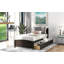 Lit plateforme simple avec deux tiroirs