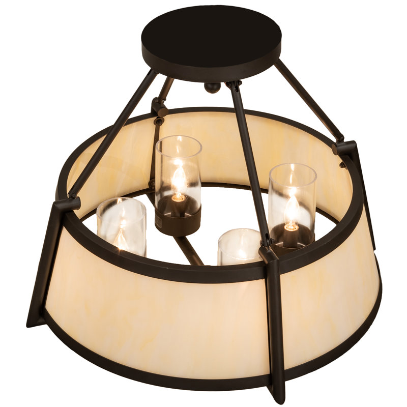Cilindro Lucy Idalight Semi Flush Mount