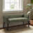 Alfordsville 49.5” Wide Green Upholstered Nailhead Bench with Solid Wood Legs-94063872