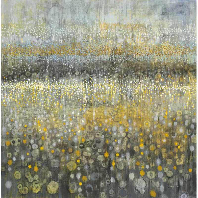 Pluie abstraite II, H 30 po x l 30 po