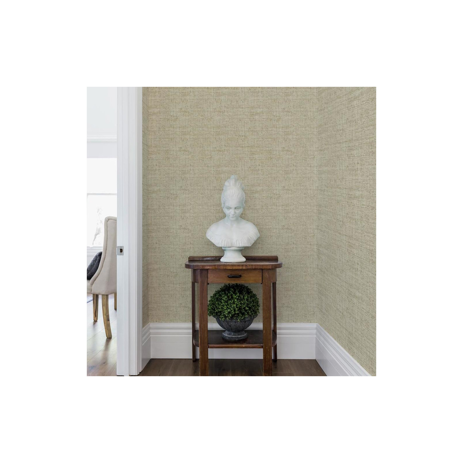 Benni Modern Abstract Wallpaper, Beige