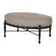 Grand Terrace Oval Ottoman with Sunbrella Cushions-69932967-69932966