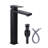 High Arc Single Handle Single Hole Bathroom Faucet With Drain Kit-103560312