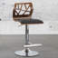 Upholstered Adjustable Height Counter Stool