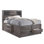Grand lit de rangement Monette