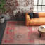 Ayla Machine Washable Performance Pink Rug-1428212593