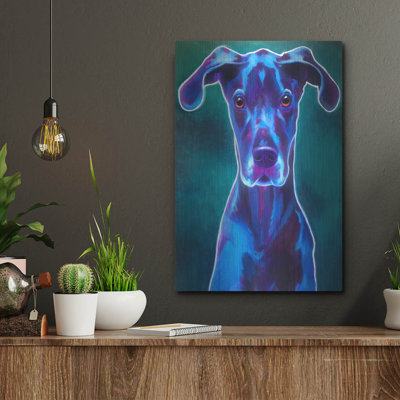 " Great Dane - Blue " by Dawg Painter