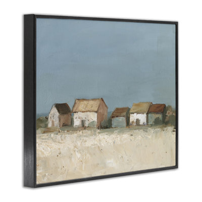 Distant Town House Framed Giclee Art by Ethan Harper