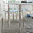 Solid Wood Birch white Dining Table