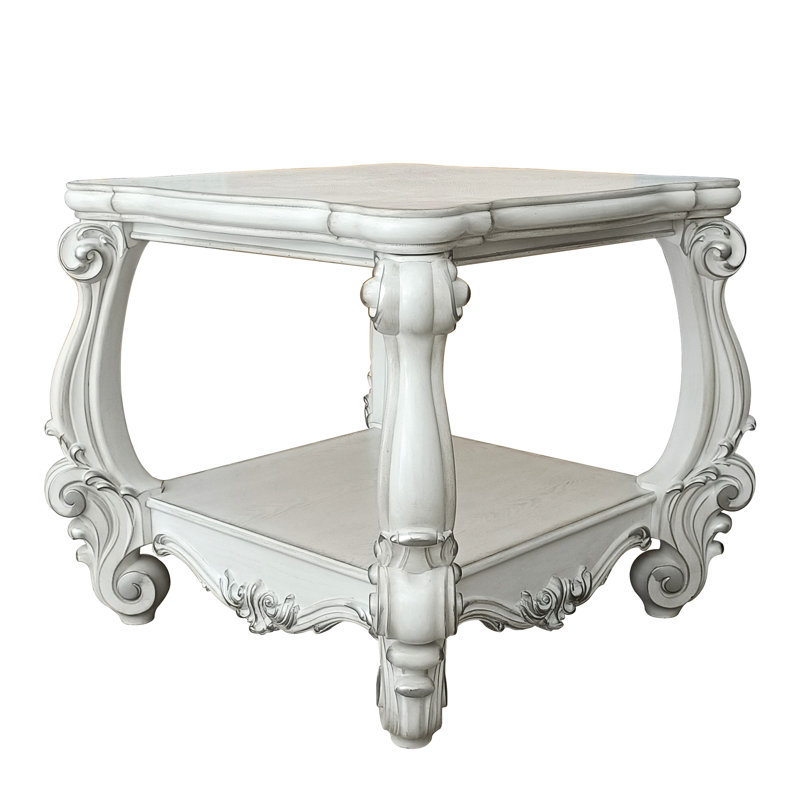 Table de bout Traditional White
