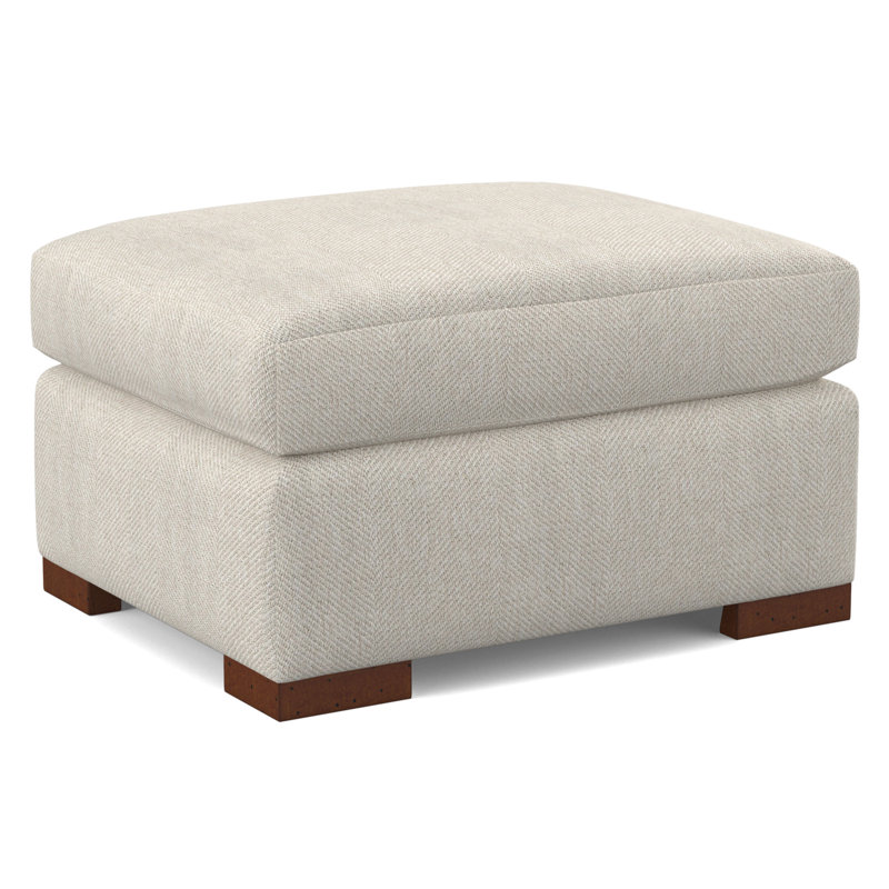 Square Ottoman, 61363-89, Weathered Gray